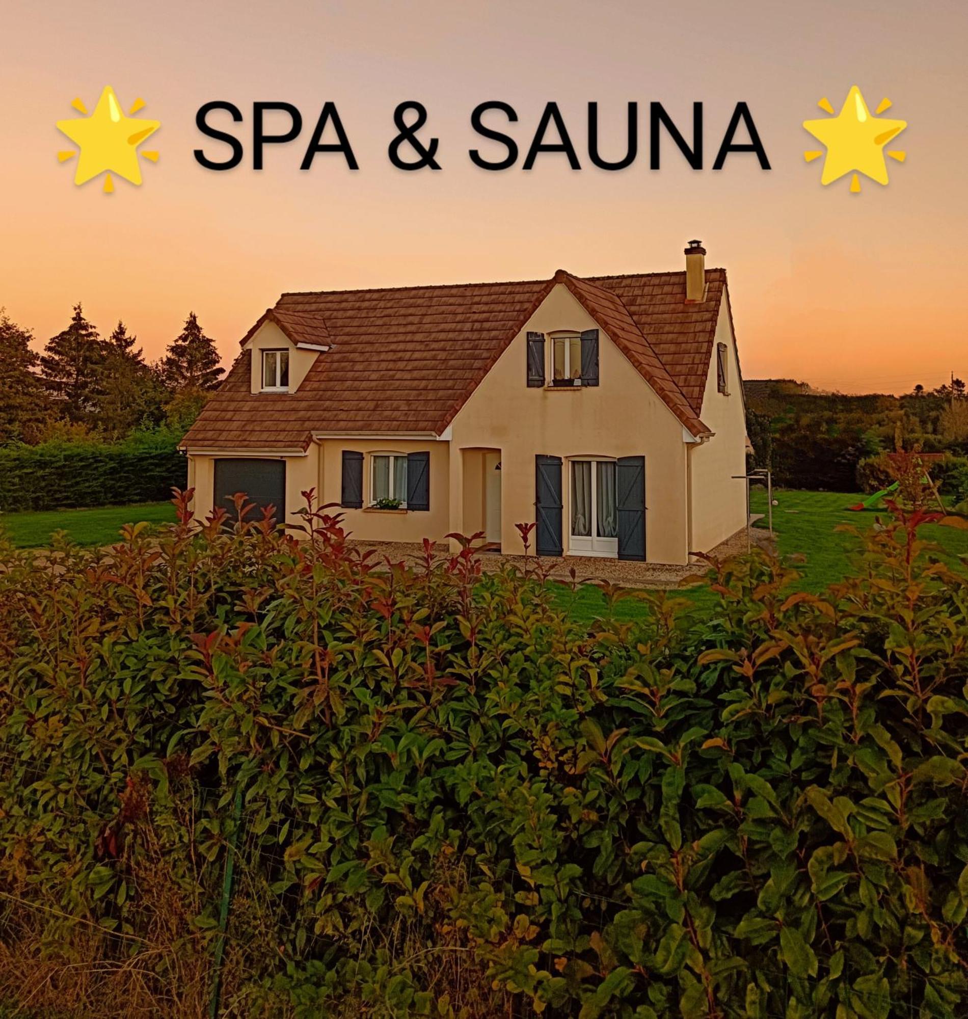 Villa Familiale Avec Spa Et Sauna Saint-Antonin-de-Sommaire Eksteriør bilde